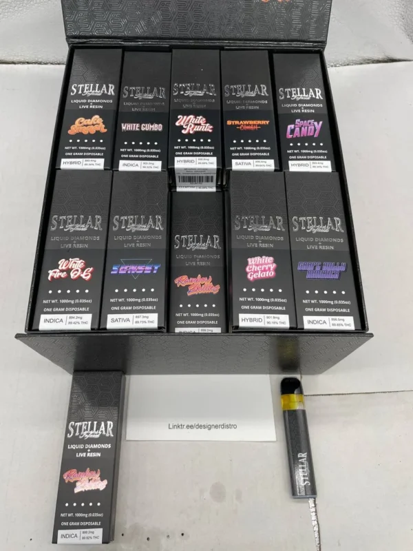 #DD47 Authentic Stellar Full Gram Disposables